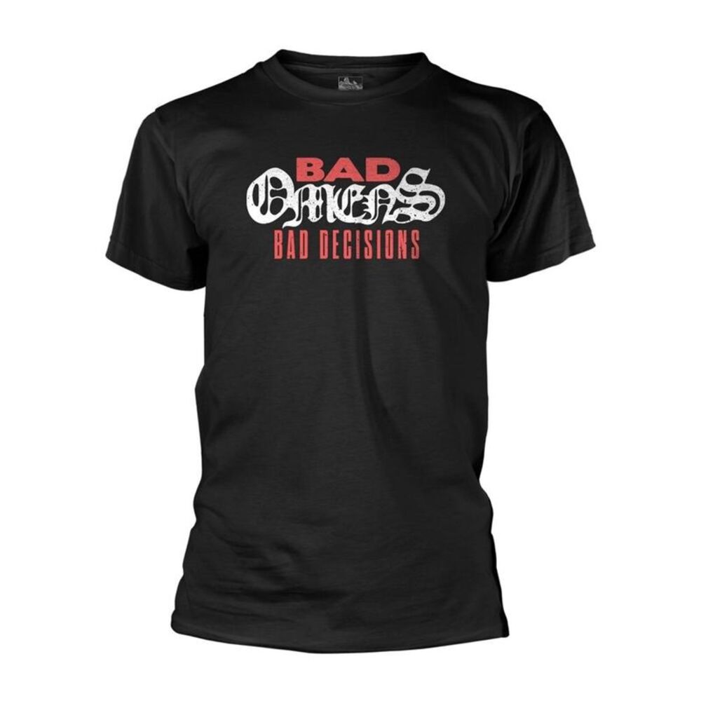 Bad Omens Unisex Adult Bad Decisions Back Print T-Shirt / Black